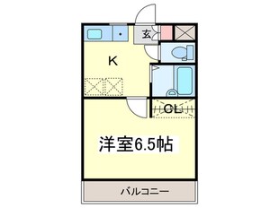 ニューアドハｲツの物件間取画像